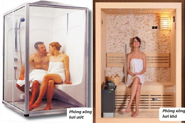 Lợi &iacute;ch của ph&ograve;ng x&ocirc;ng hơi